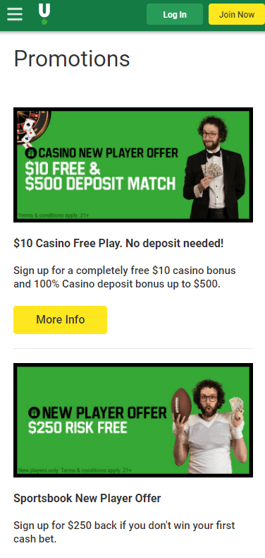 Unibet Casino welcome bonus 