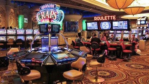 Casino lobby
